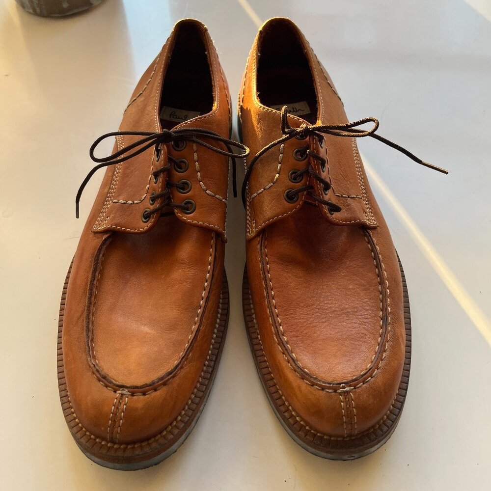 Paul Smith  Tan Leather Oxfords